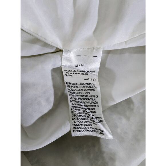 White House Black Market Metallic Tweed Jacket – Medium - Picture 8 of 9